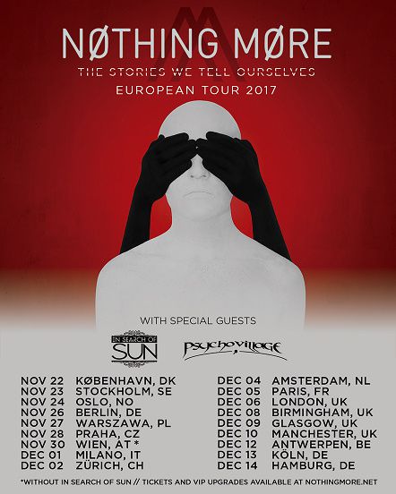 IN SEARCH OF SUN à découvrir en 1ere partie de NOTHING MORE 1 IN SEARCH OF SUN à découvrir en 1ere partie de NOTHING MORE