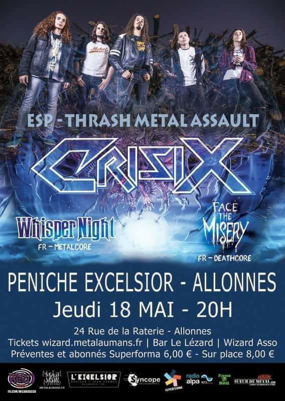 Nouvel EP de WHISPER NIGHT : Le Metal (à ne pas confondre avec Methane) est dans le pré ! 4 Nouvel EP de WHISPER NIGHT : Le Metal (à ne pas confondre avec Methane) est dans le pré !