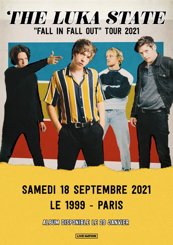 Nouvelle video de THE LUKA STATE ! - Loud TV 2 THE LUKA STATE en concert sur Paris le 18 septembre 2021