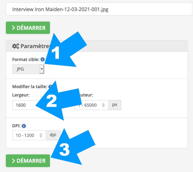 La gestion des images