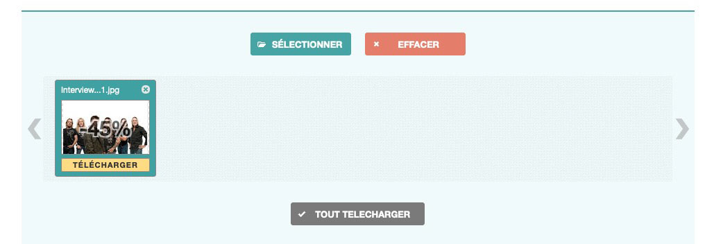 La gestion des images
