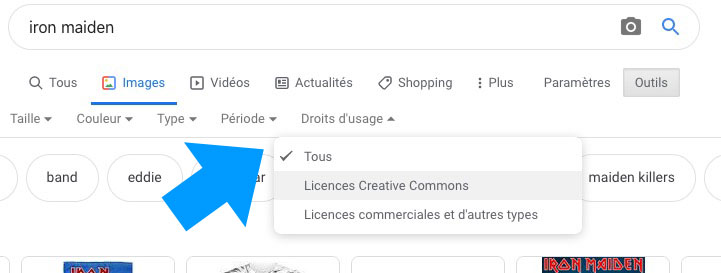 La gestion des images