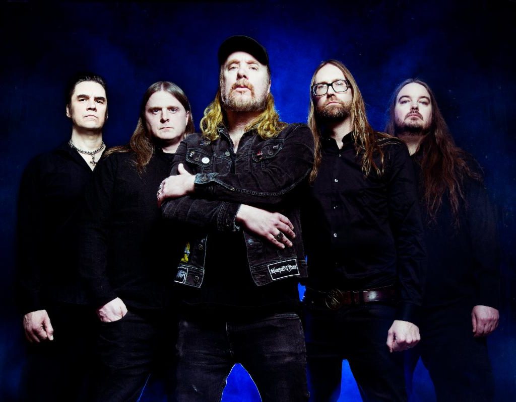AT THE GATES pour THE NIGHTMARE OF BEING. Line-up au complet.