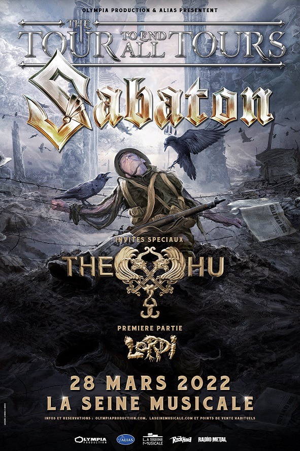 Nouveau titre de SABATON qui reprend MANOWAR ! 2 SABATON_SeineMusicale2022_20x30_02