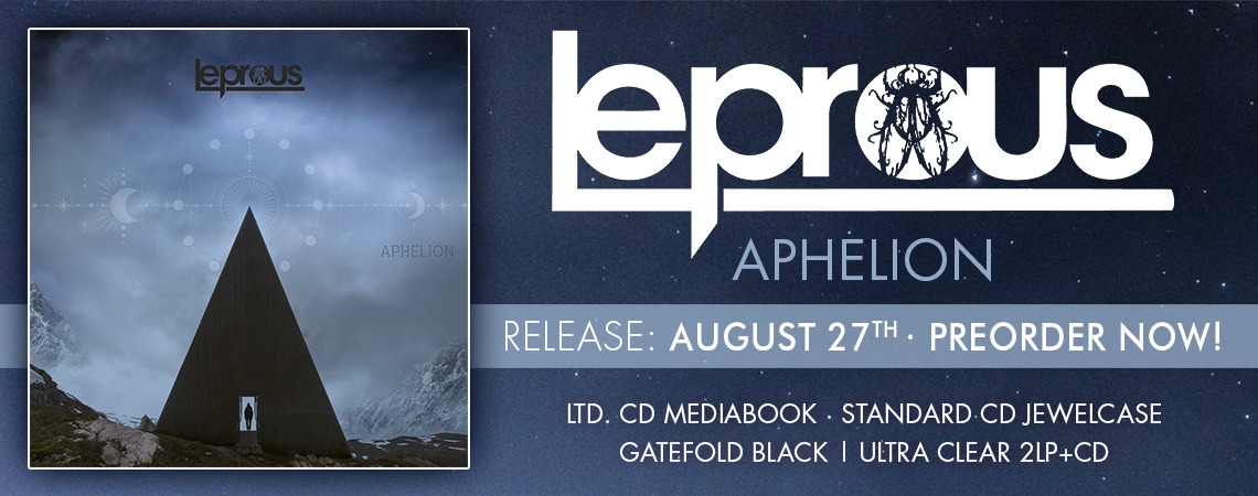 Les différents formats du nouvel album APHELION.