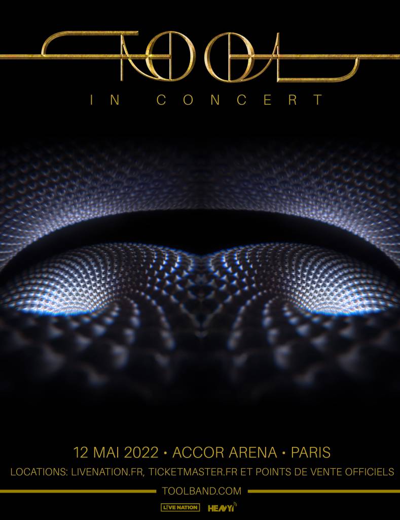 TOOL EN CONCERT A L’ACCOR ARENA EN MAI 2022