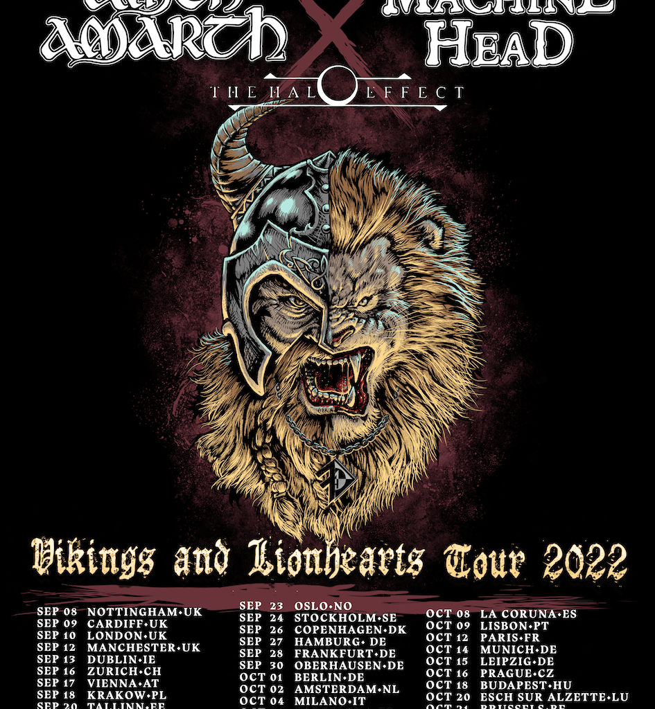 Tournée européenne fin 2022 de MACHINE HEAD