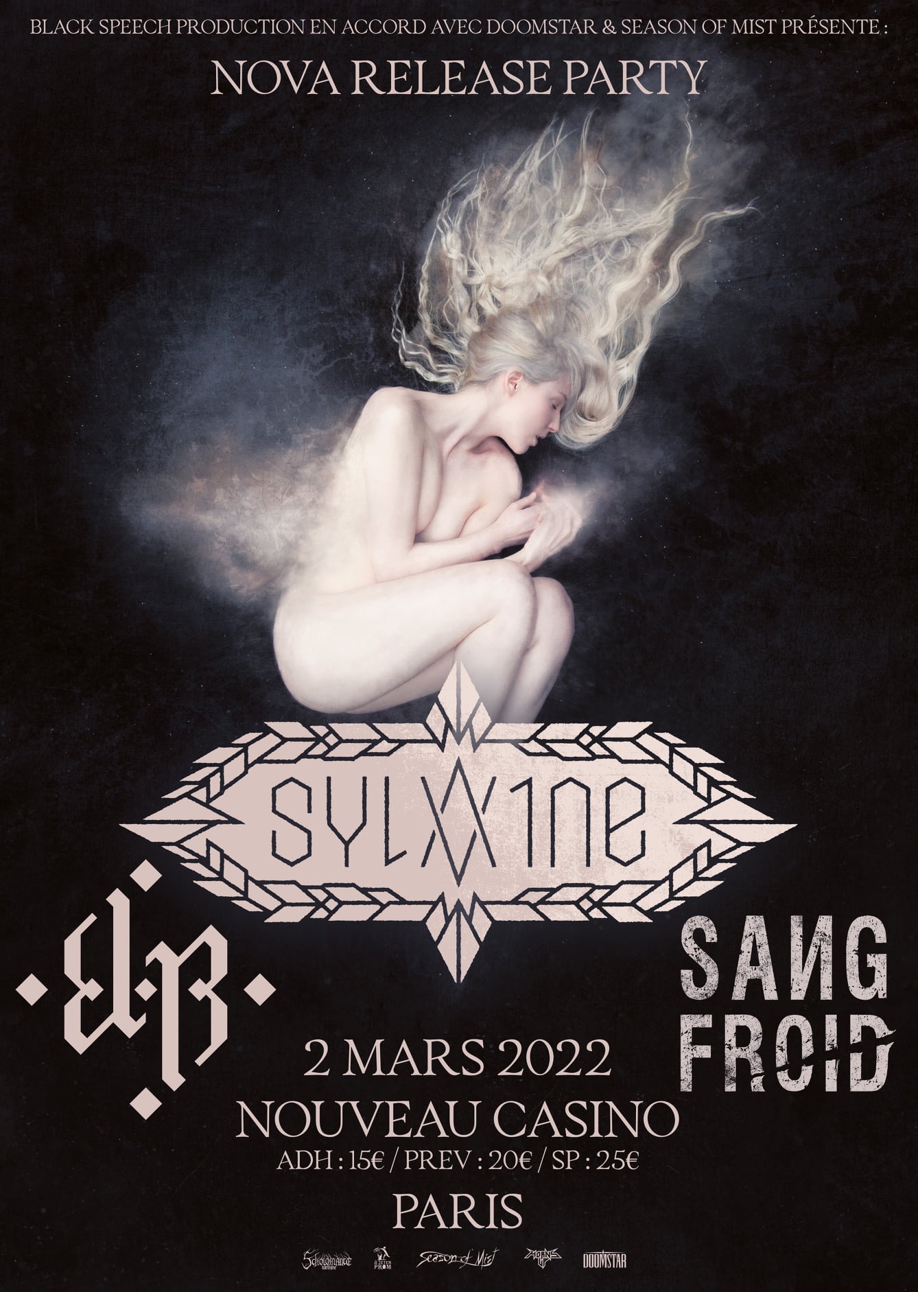 Release party du 02 Mars avec SANG FROID