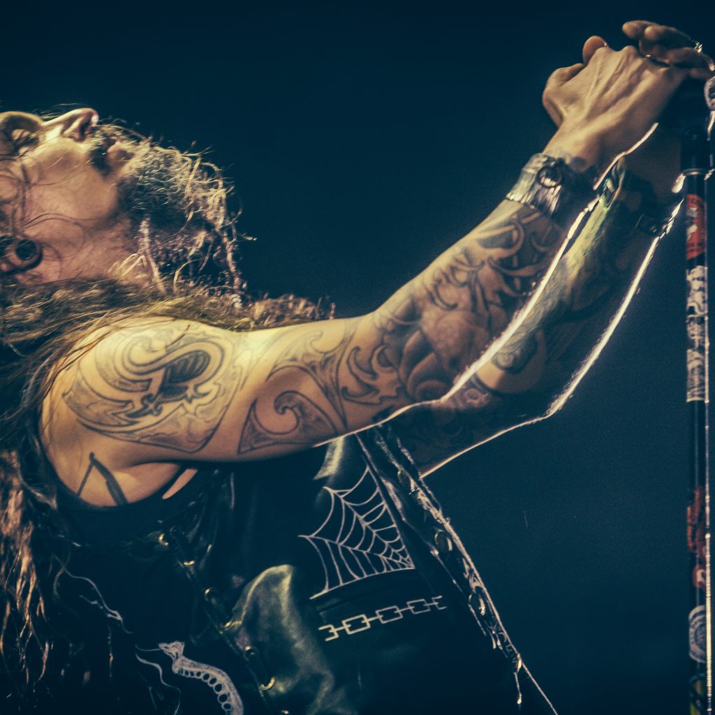 Amorphis live Olympia 22. Pic by Denis Goria