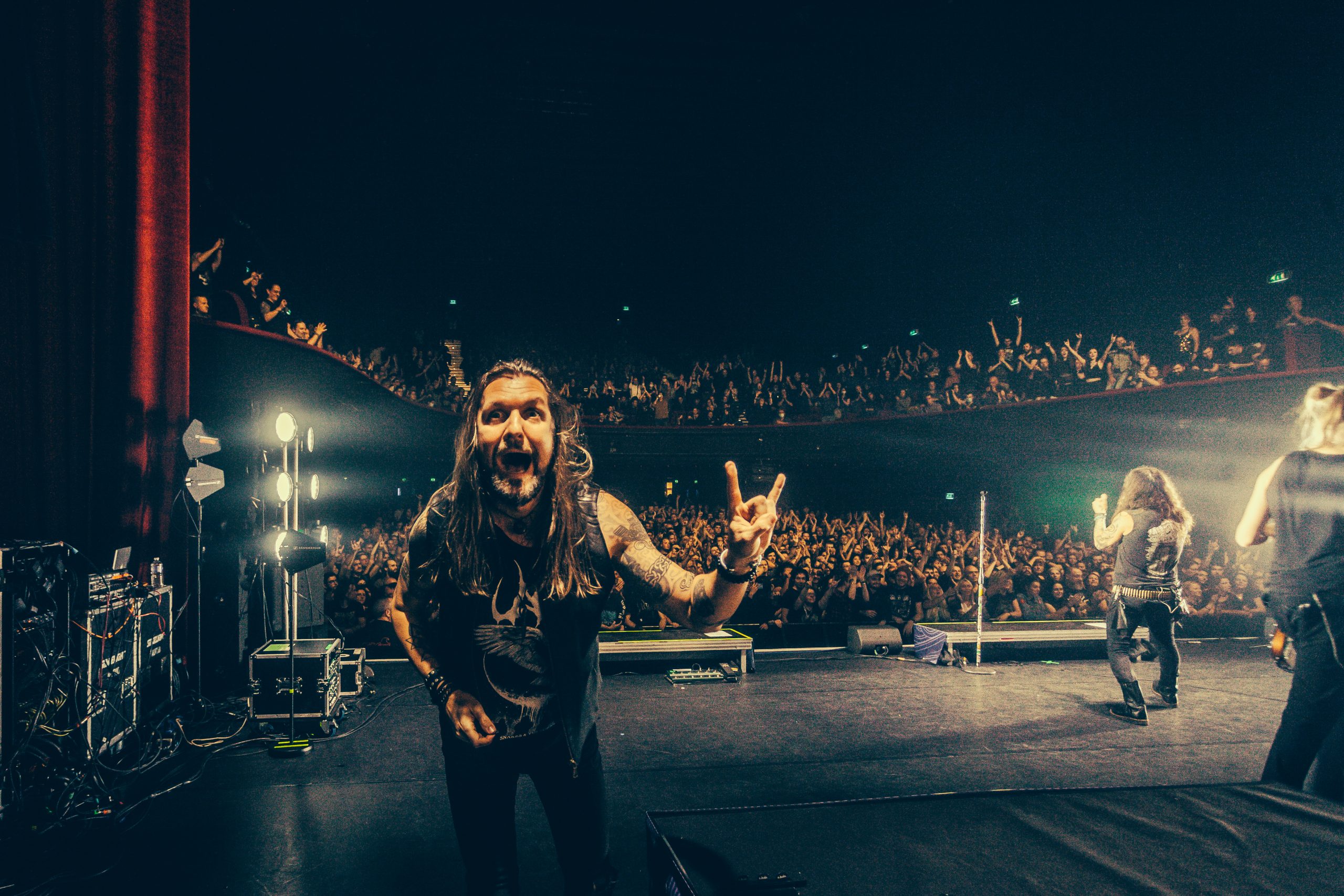 Amorphis live Olympia 22. Pic by Denis Goria