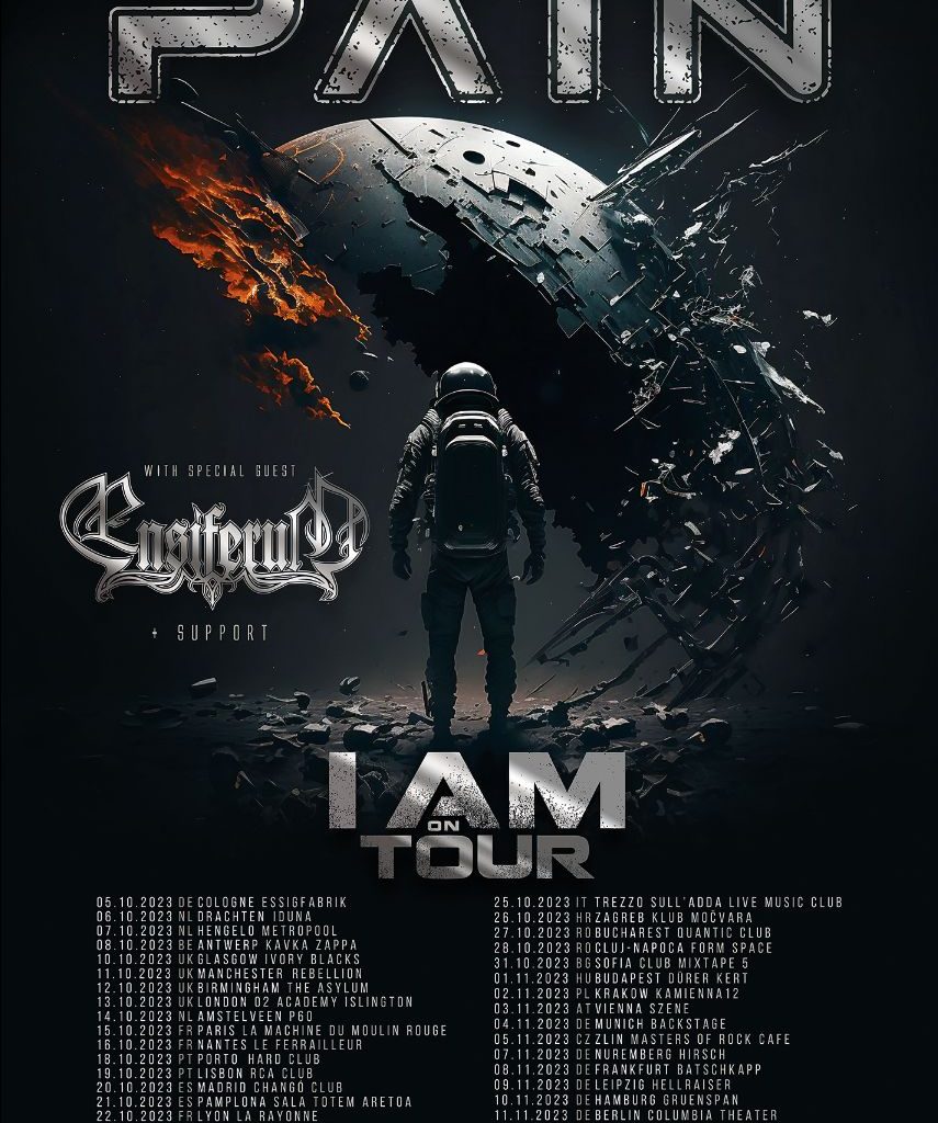 Tournée ENSIFERUM avec Pain