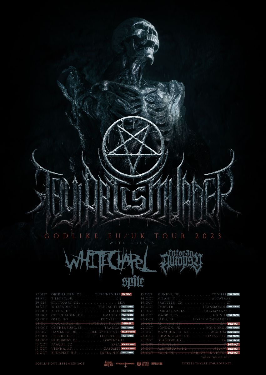 WHITECHAPEL : découvrez le clip “Without You / Without Us” 2 WHITECHAPEL tournée