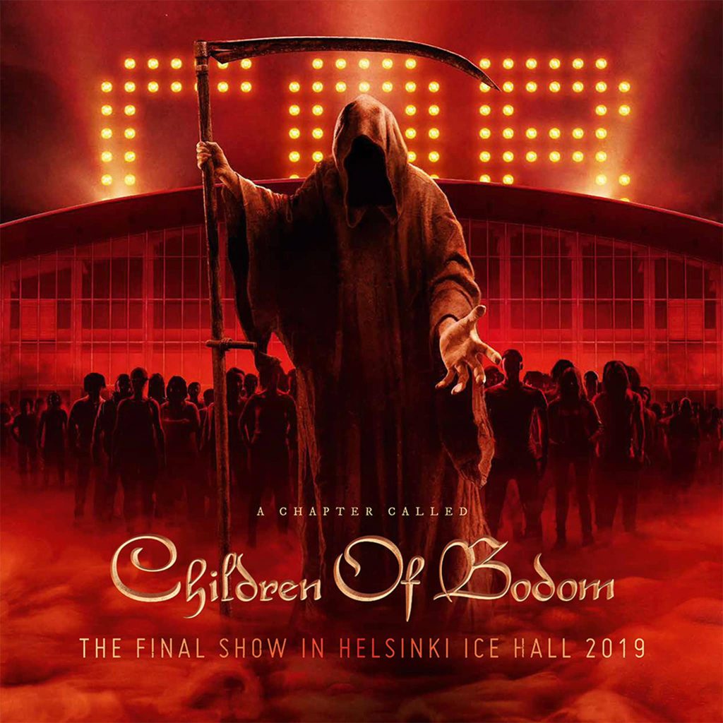 Pochette de ce testament live de CHILDREN OF BODOM