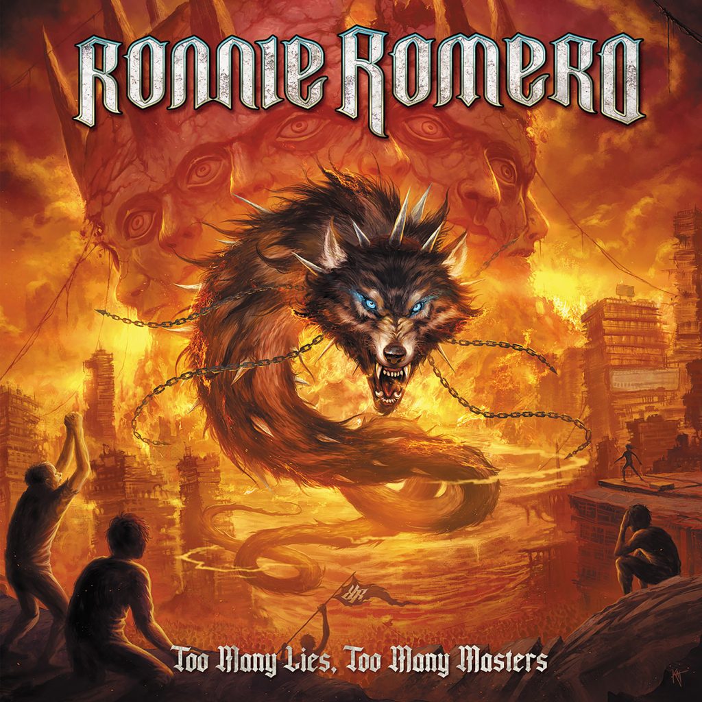 Graphisme terrifiant de ce premier album solo