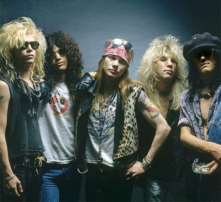GUNS N’ ROSES : MY GENERAL 5 Le line-up d’origine