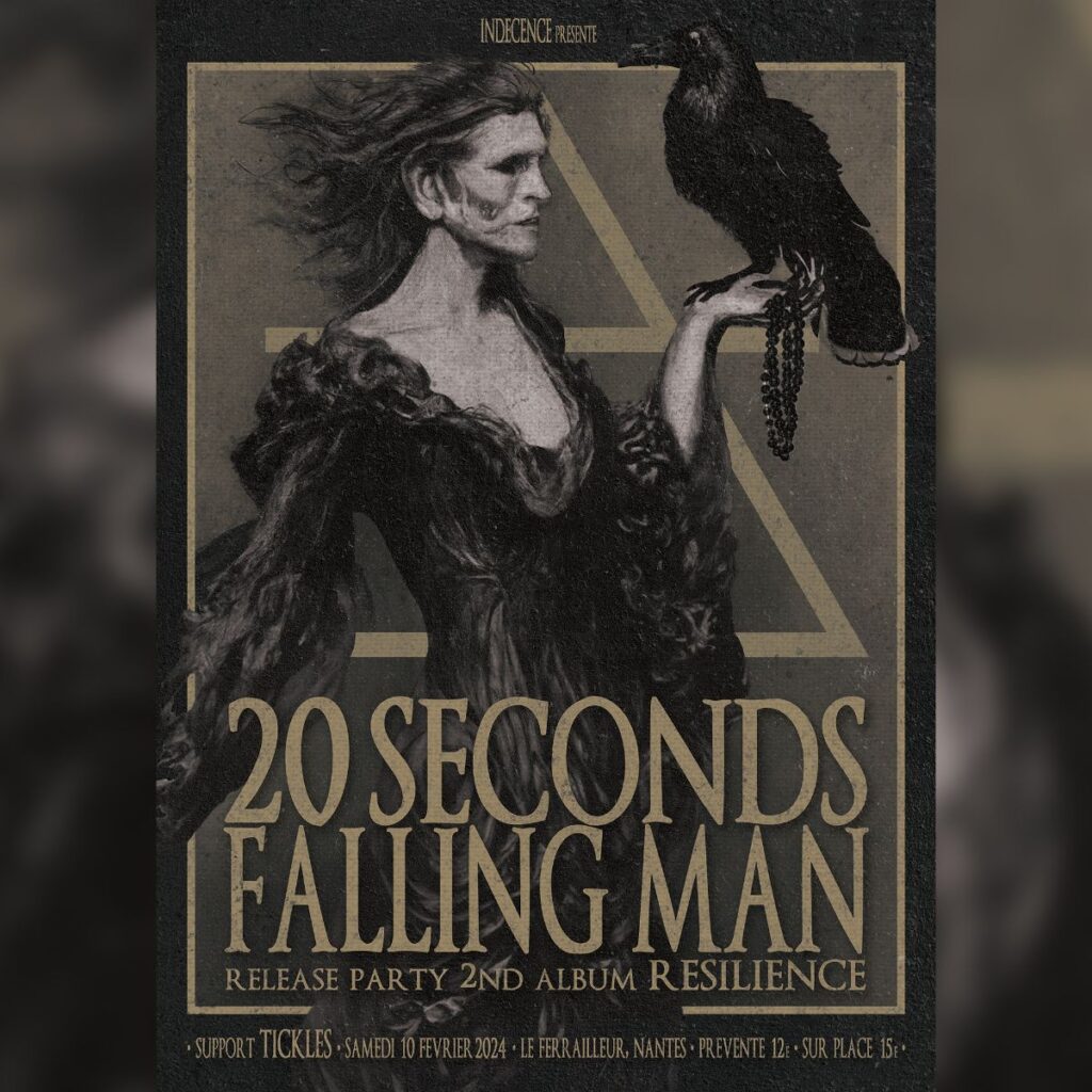 20 SECONDS FALLING MAN release party