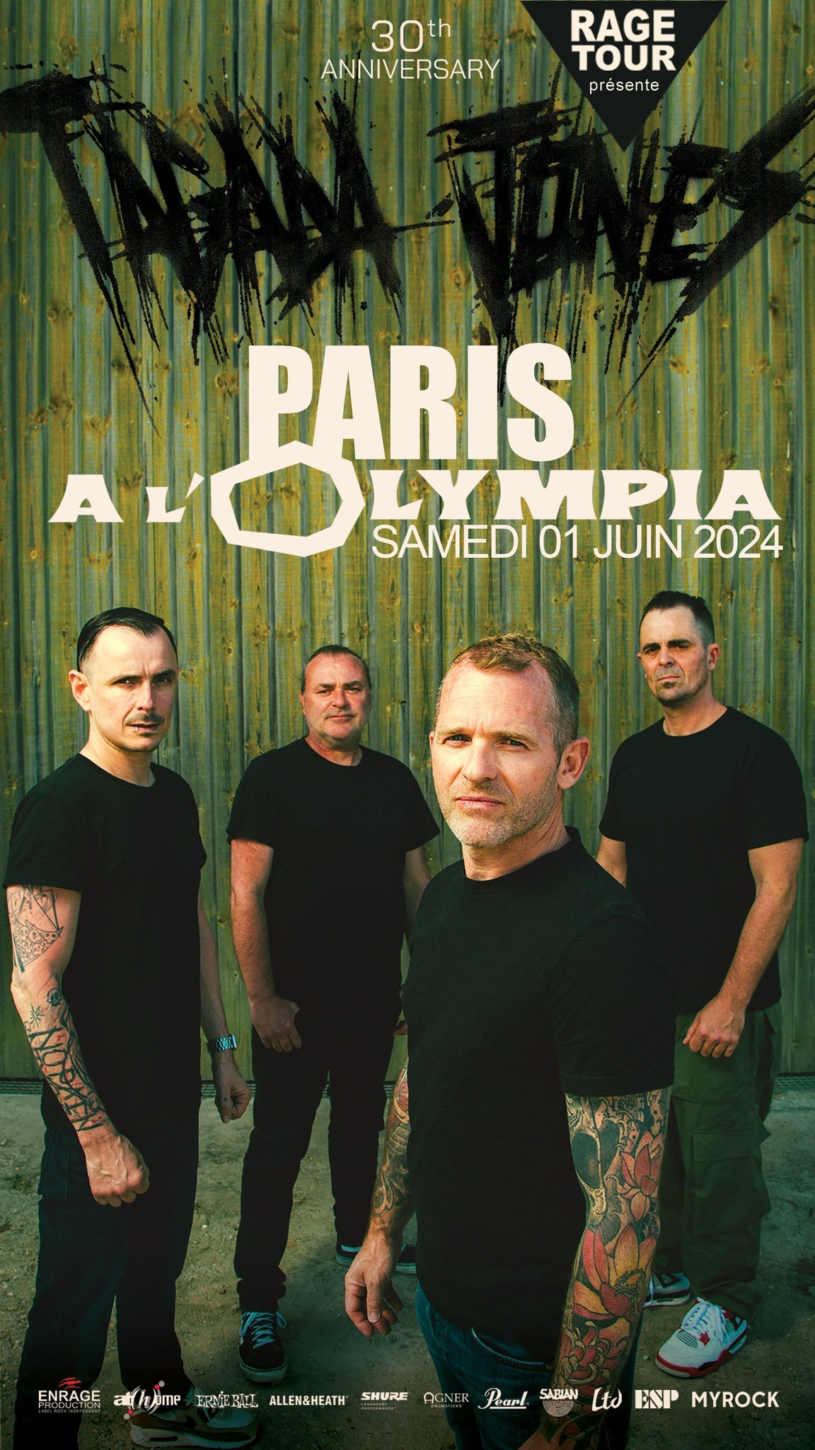 TAGADA JONES fête ses TRNT ans ! 5 Tagada Jones à l'Olympia