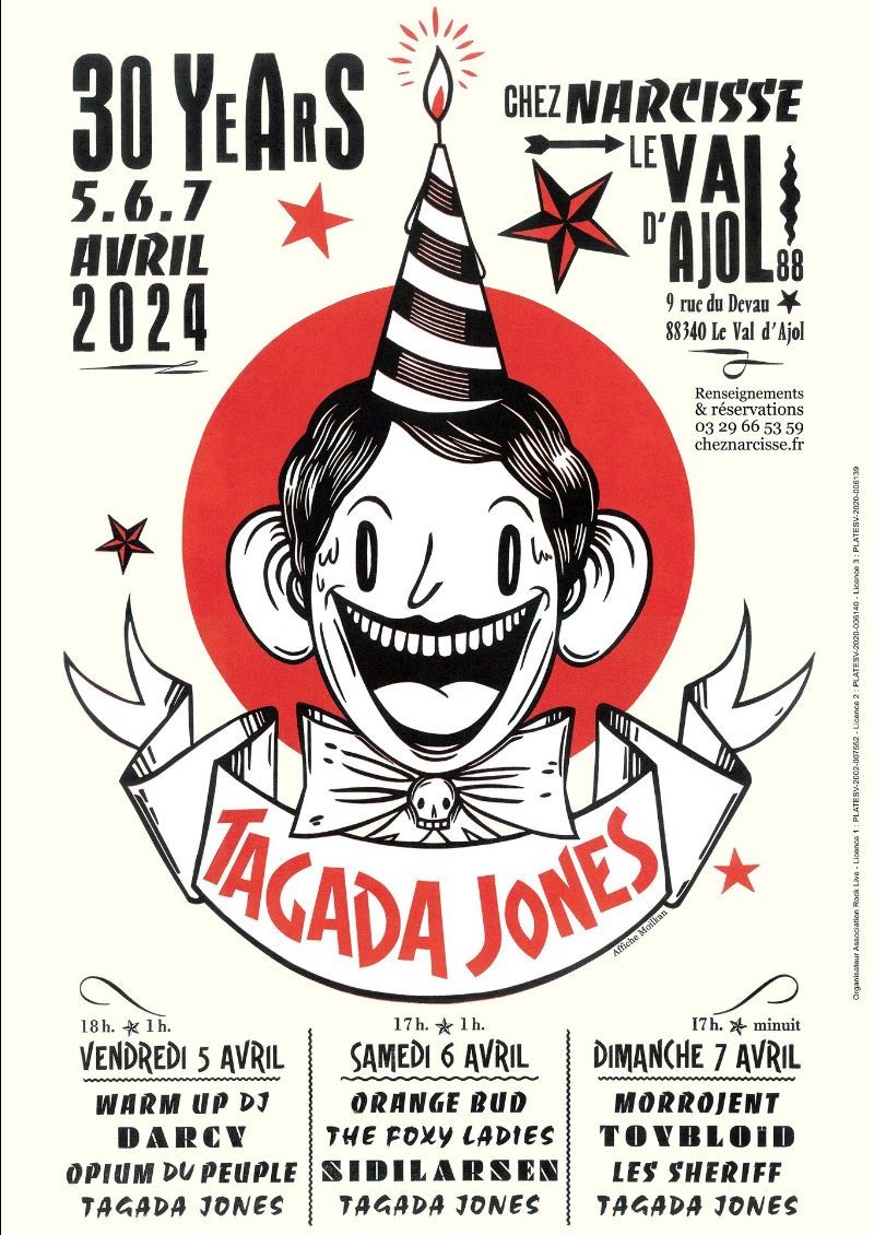 TAGADA JONES fête ses TRNT ans ! 7 Tagada Jones chez Narcisse