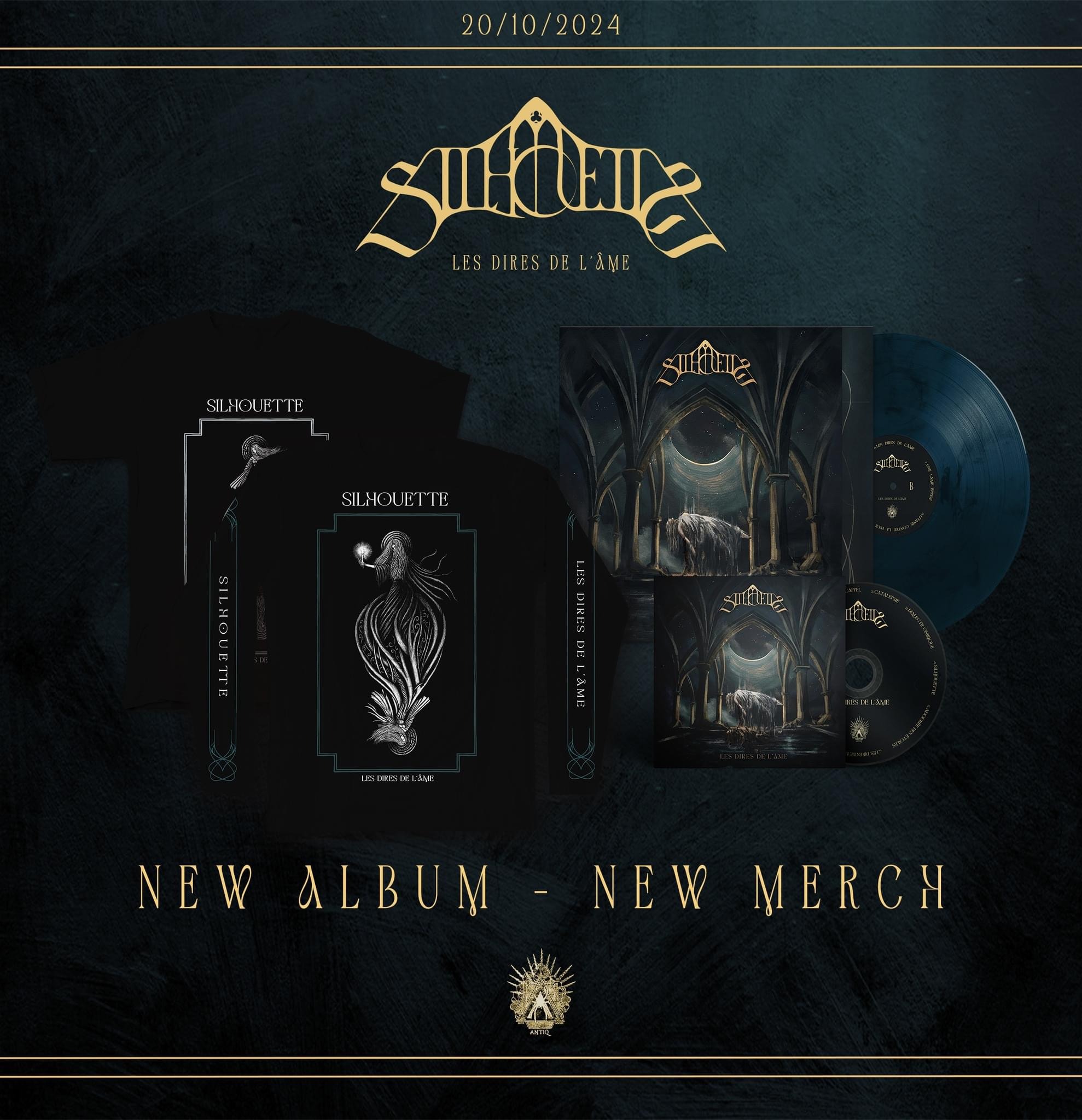 Packaging de ce première oeuvre de SILHOUETTE 