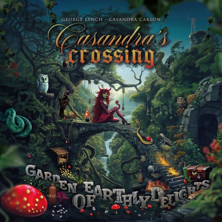Magnifique pochette psychédélique de ce premier album