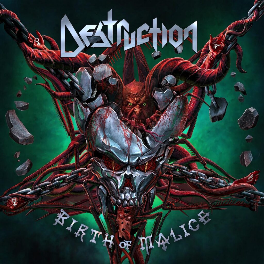 Pochette de ce nouveau skeud de DESTRUCTION