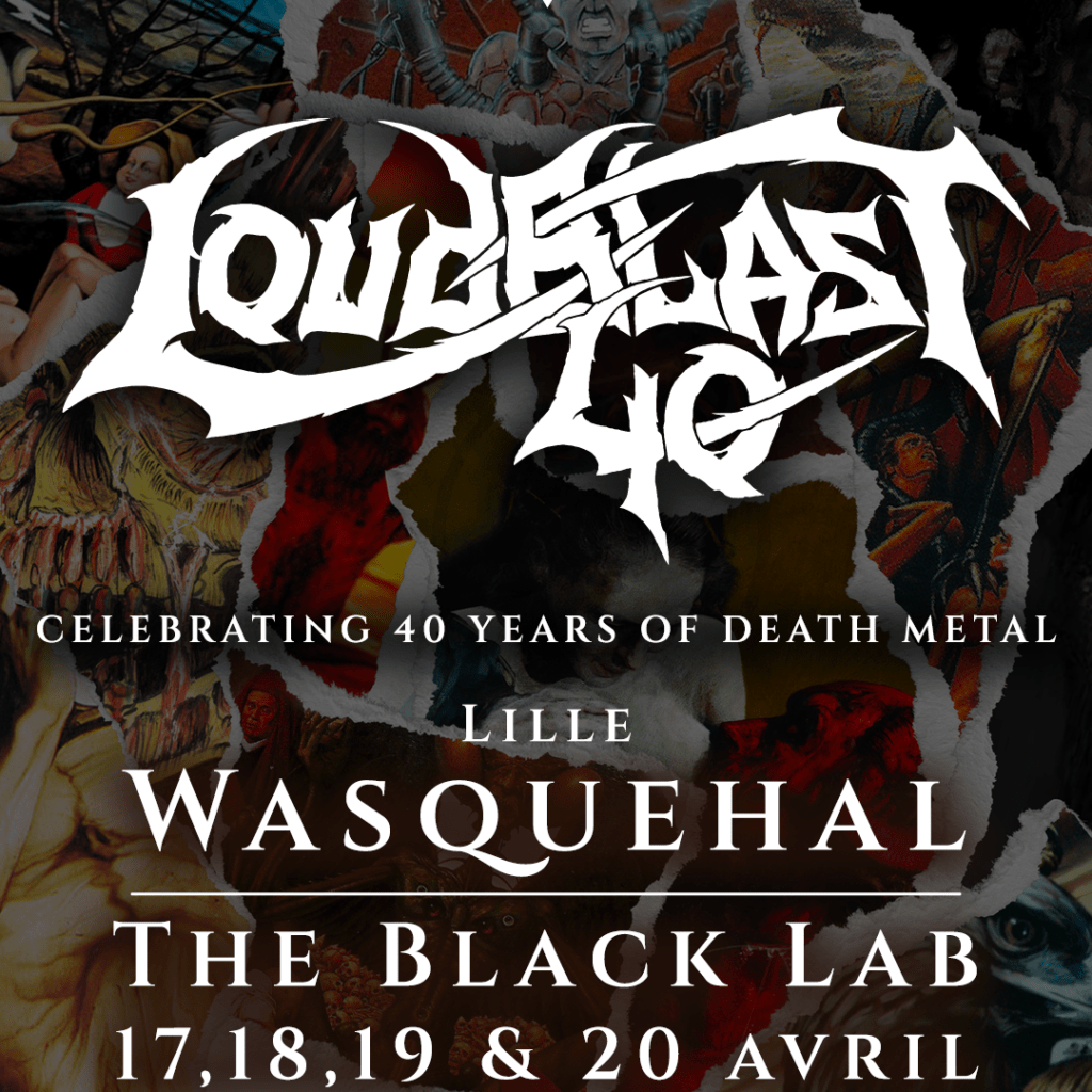 Loudblast, 1985-2025 : 40ans de death metal ! 2 Loudblast affiche 40 ans