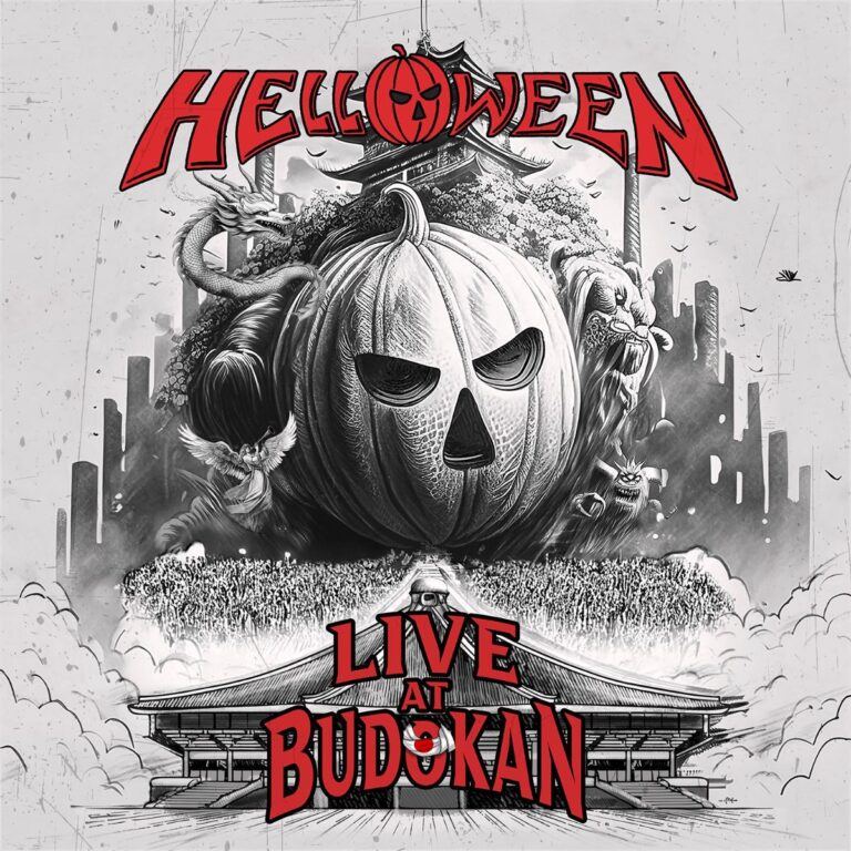 Pochette de ce fabuleux live d’HELLOWEEN