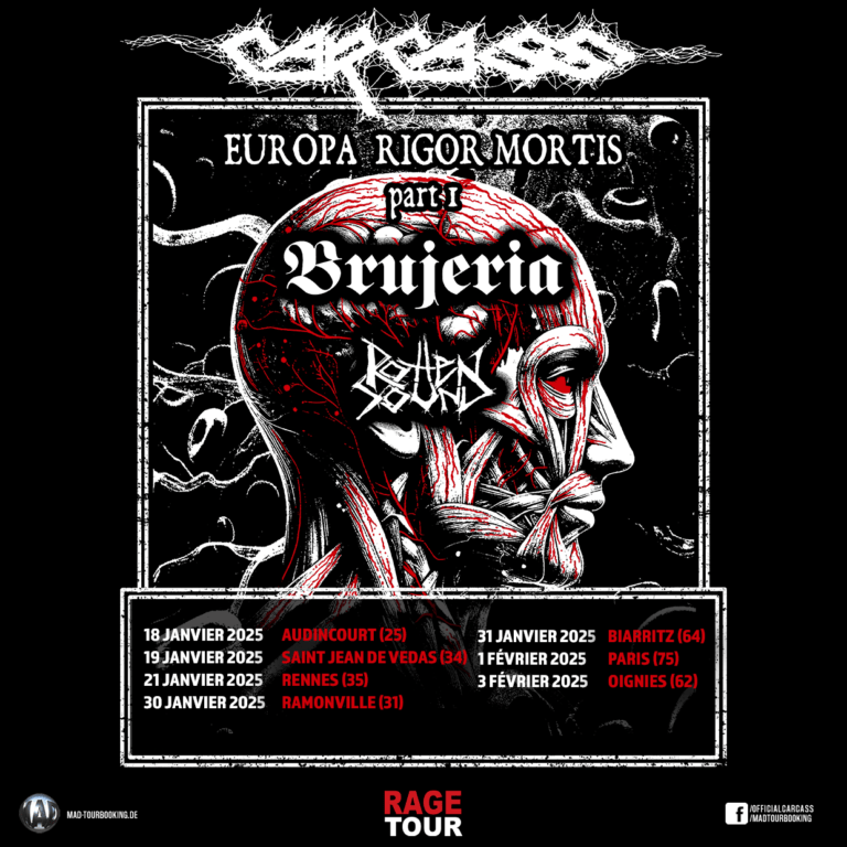 Carcass - Rage Tour