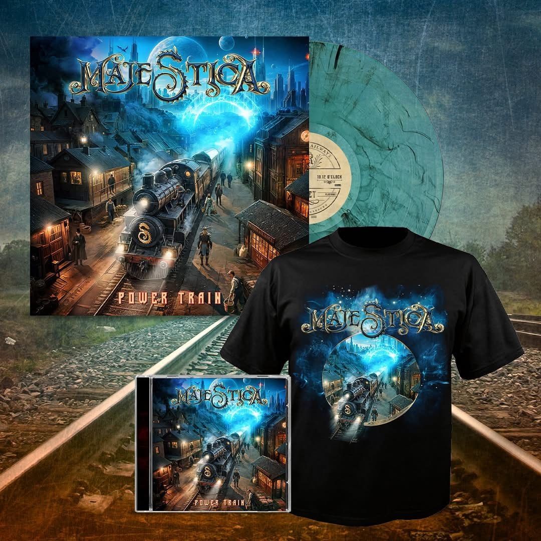 POWER TRAIN LP/CD/TEE-SHIRT MERCHANDISING