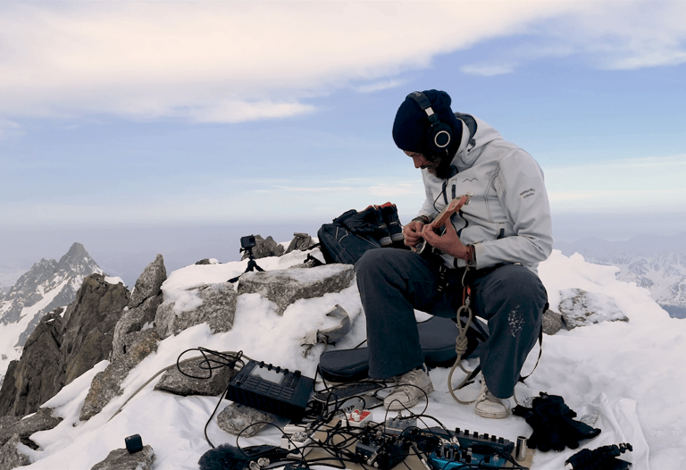Kwoon sur le Mont Blanc