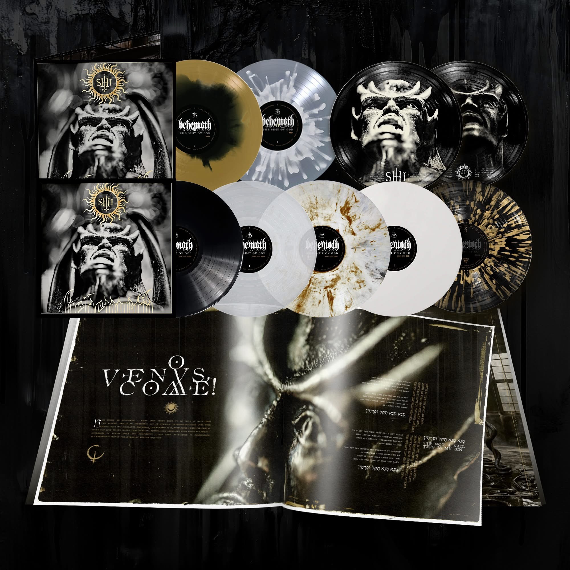 BEHEMOTH : LA MESSE AU SABBAT 22 Packaging de THE SHIT OV GOD