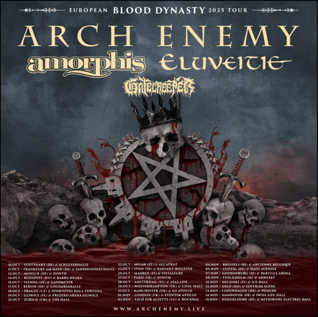 amorphis with arch enemy