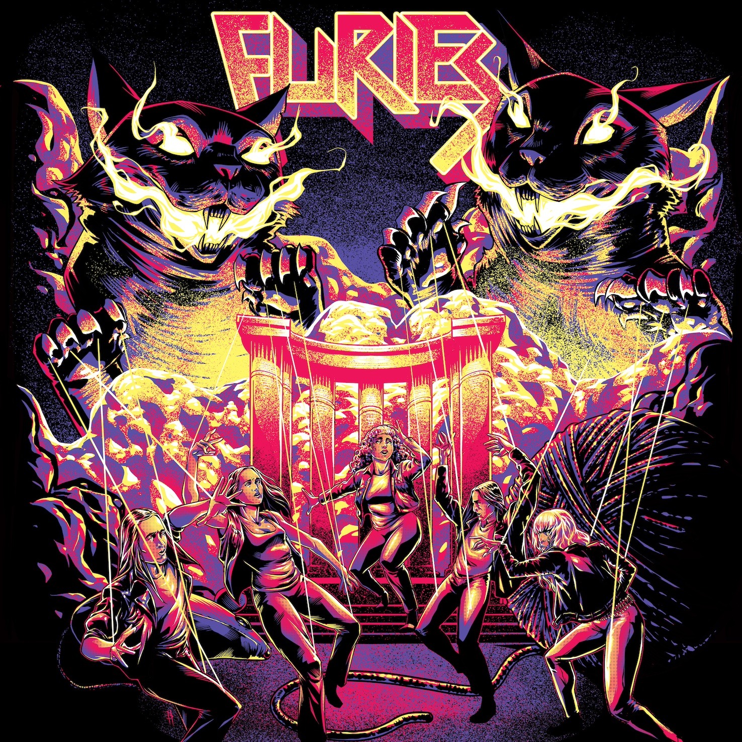 Furies sort "Furry Tales" et annonce ses premières dates 1 Furies Cats Single Art