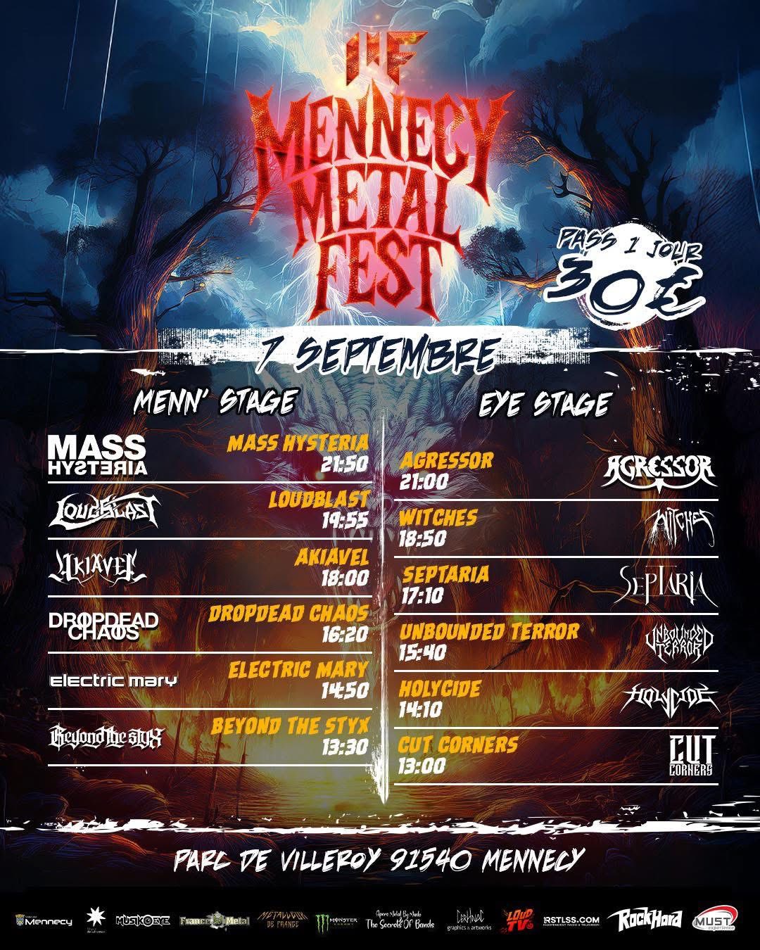 Dimanche - Running Order