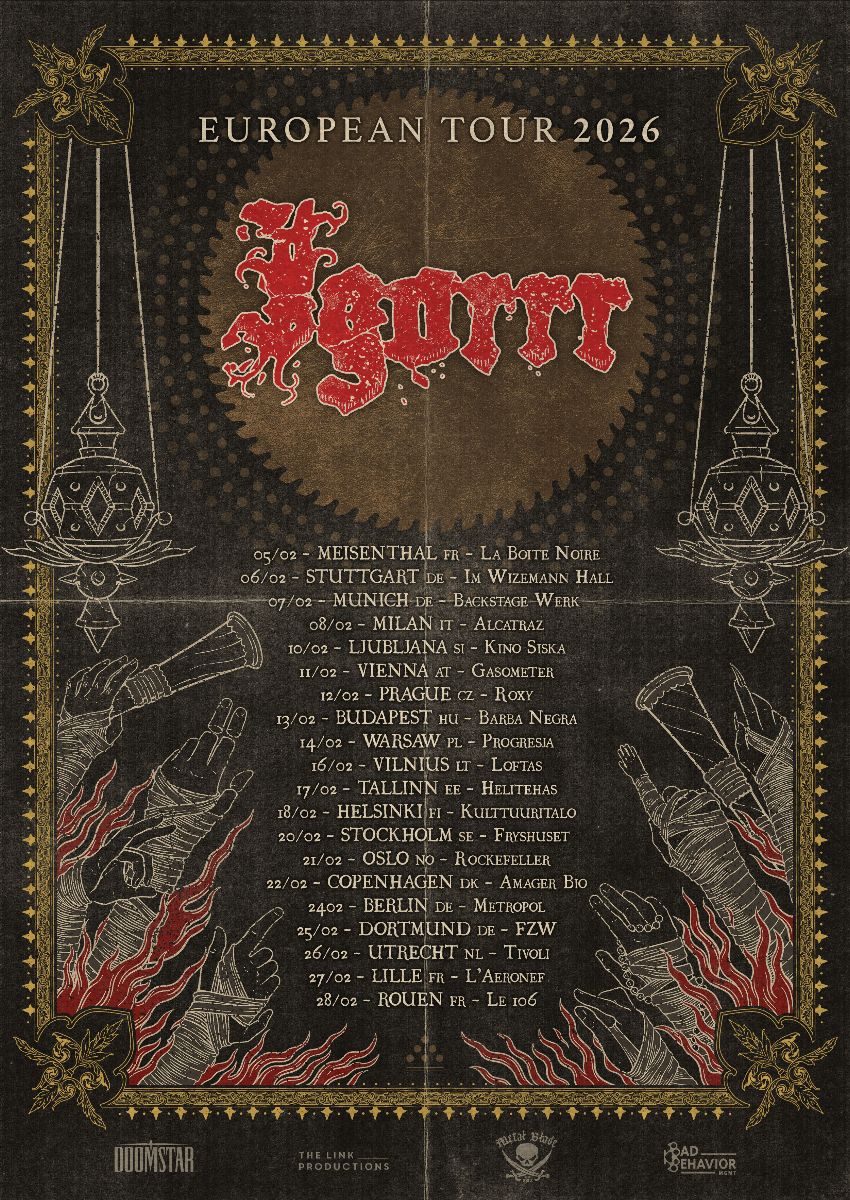 IGORRR Européen tour
