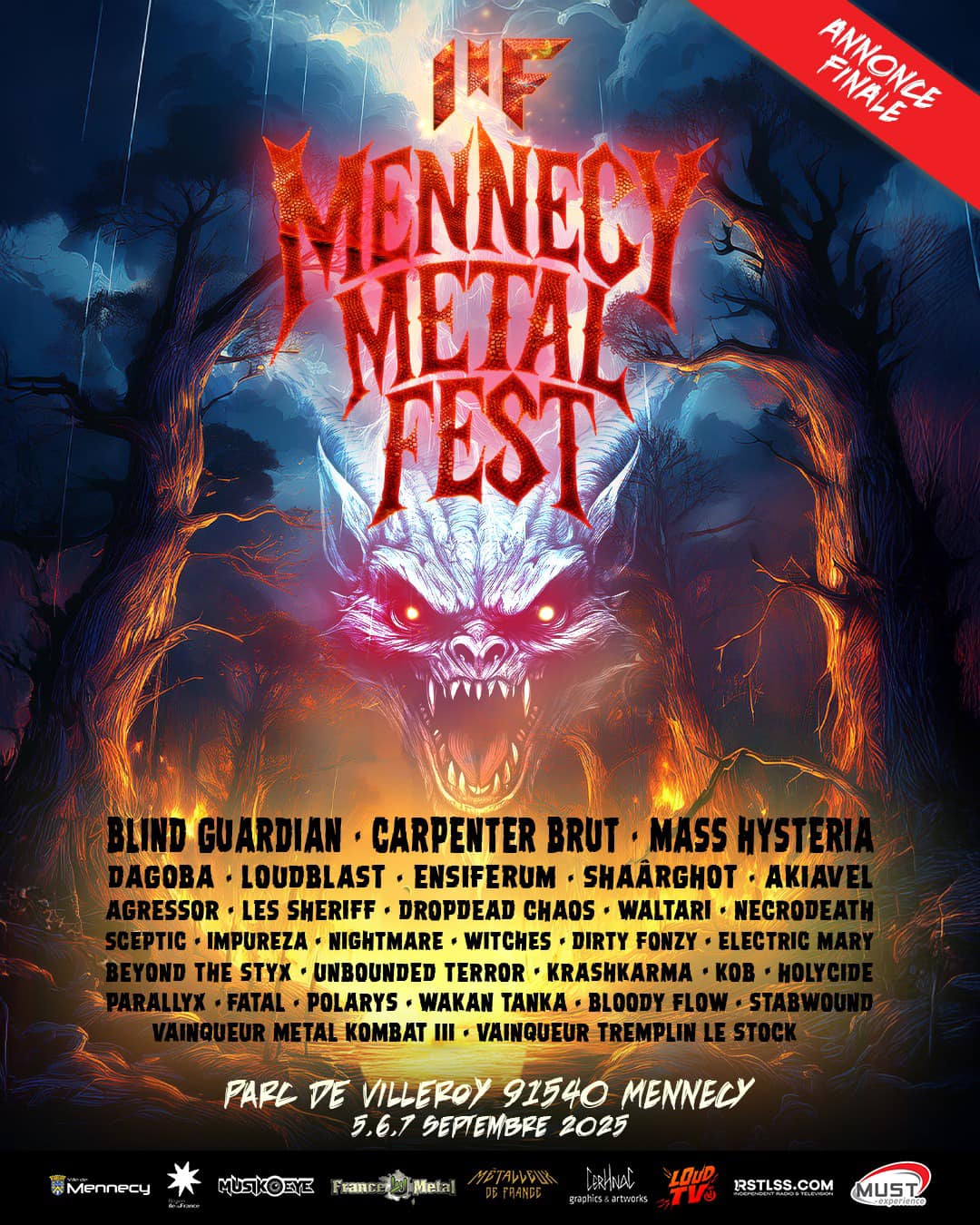 Mennecy Metal Fest - annonce finale