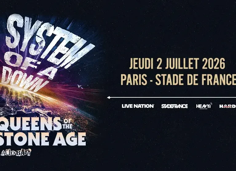 System of a down stade de france 2026