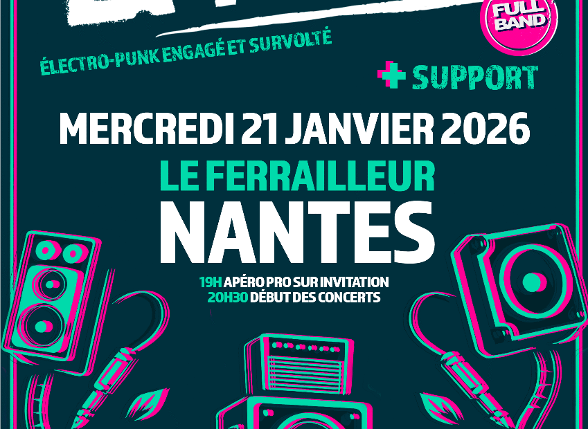La Phaze annonce un concert à Nantes début 2026 ! 1 La Phaze