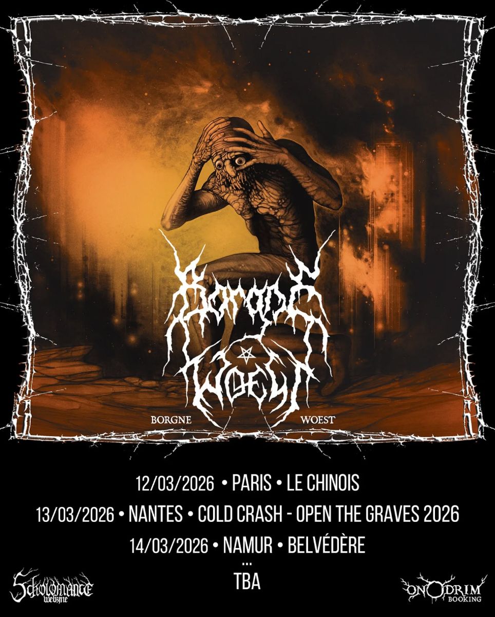 WOEST : découvrez le nouvel album "Vomir à Outrance" 3 Woest tournée