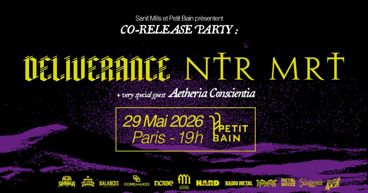 DELIVERANCE : un nouvel album, The Voyager Golden Banquet 3 Délivérance release party