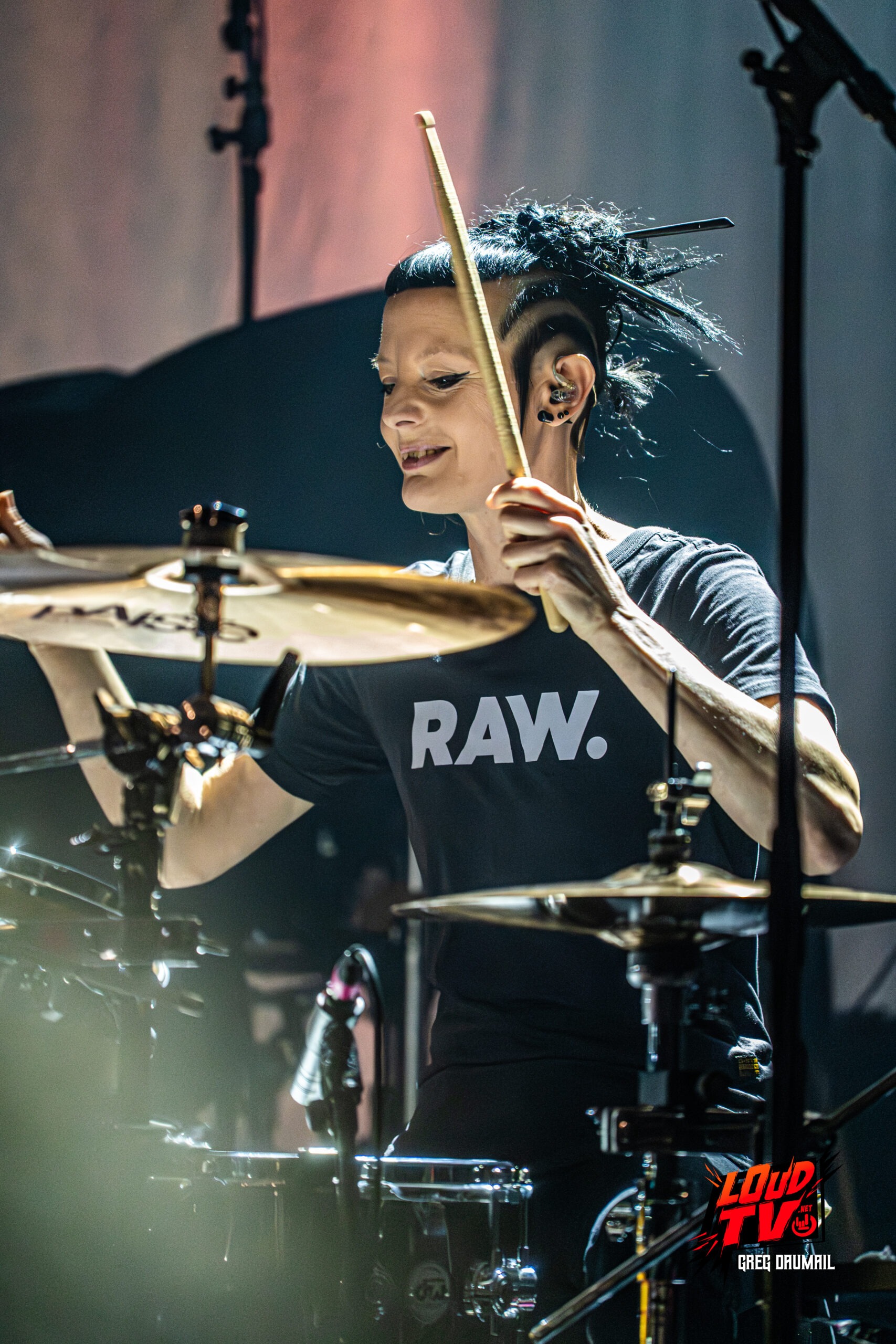 THE GATHERING + LIZZARD Trianon Paris 7 Lizaard-Paris Trianon. Pic by Greg Daumail pour Loud tv
