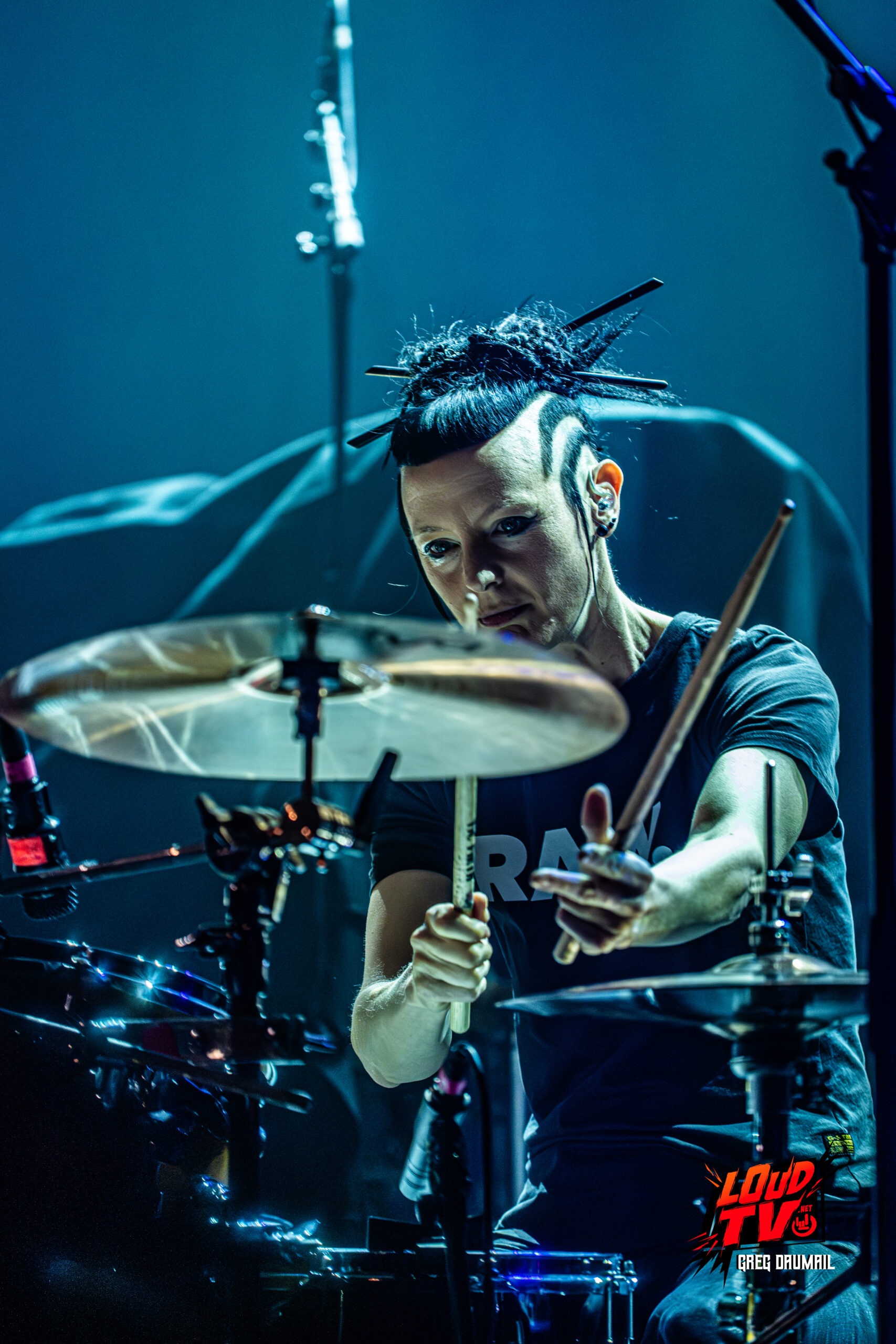 THE GATHERING + LIZZARD Trianon Paris 14 Lizaard-Paris Trianon. Pic by Greg Daumail pour Loud tv