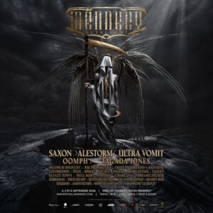 Mennecy Metal Fest 2026 - conception graphique : Vincent Fouquet - Above Chaos