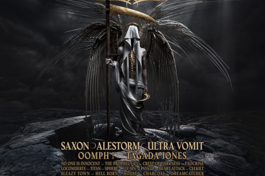 Mennecy Metal Fest 2026 - conception graphique : Vincent Fouquet - Above Chaos