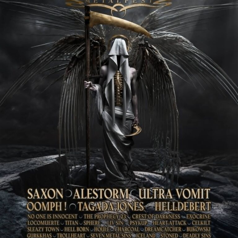 Mennecy Metal Fest 2026 dernière annonce Conception graphique : @AboveChaos - Vincent Fouquet