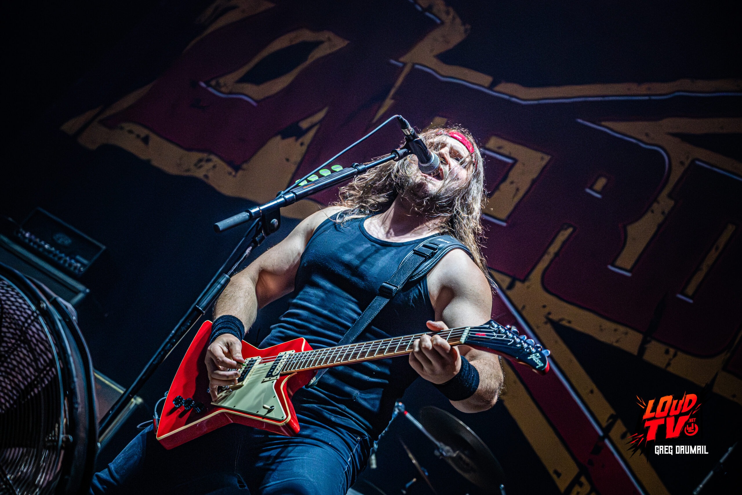 SAXON + SORTILEGE + OVERDRIVERS Paris Zenith 3 Overdrivers Zenith Paris by Greg Daumail