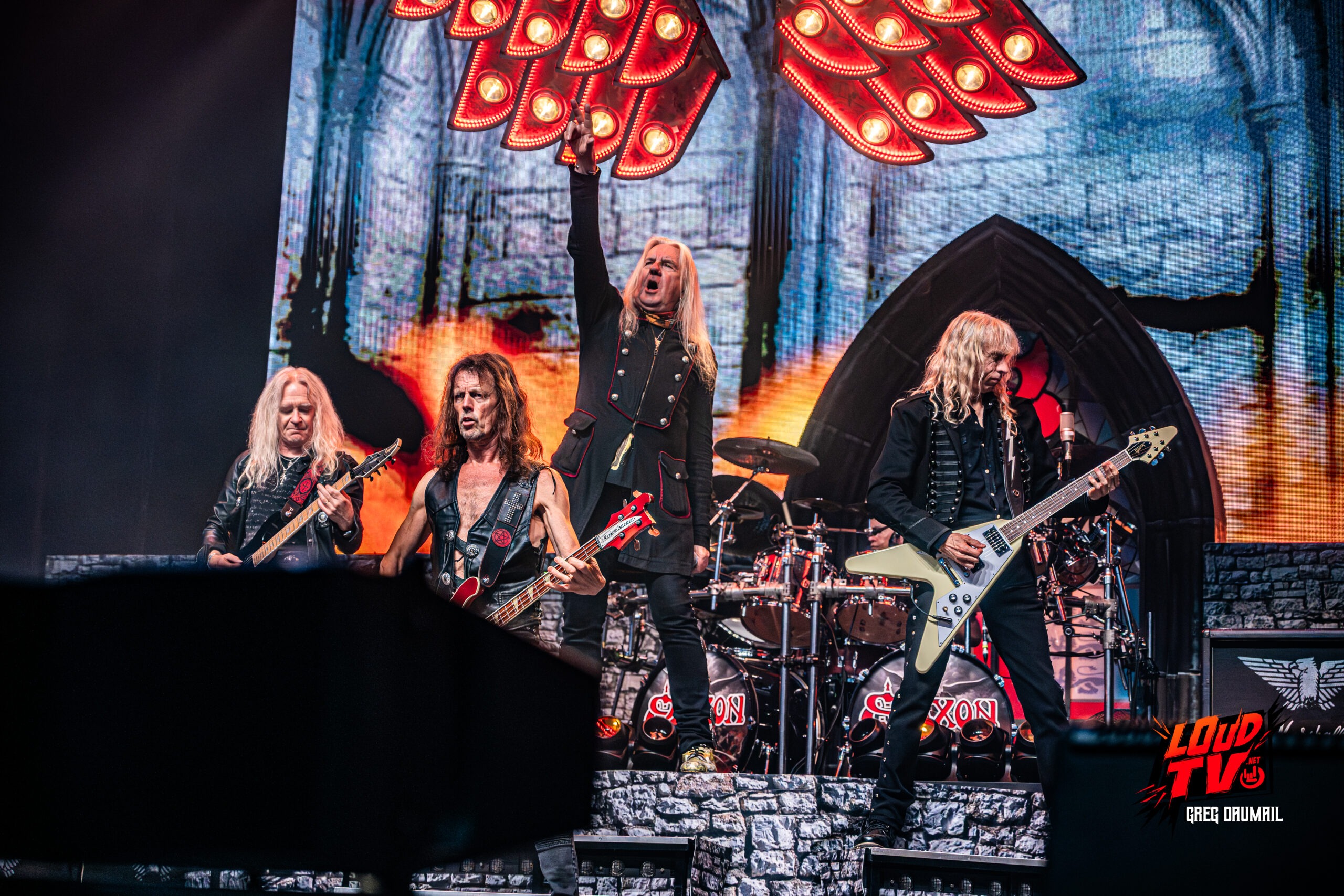SAXON + SORTILEGE + OVERDRIVERS Paris Zenith 1 Saxon groupe complet -Paris Zenith by Greg Daumail 2026