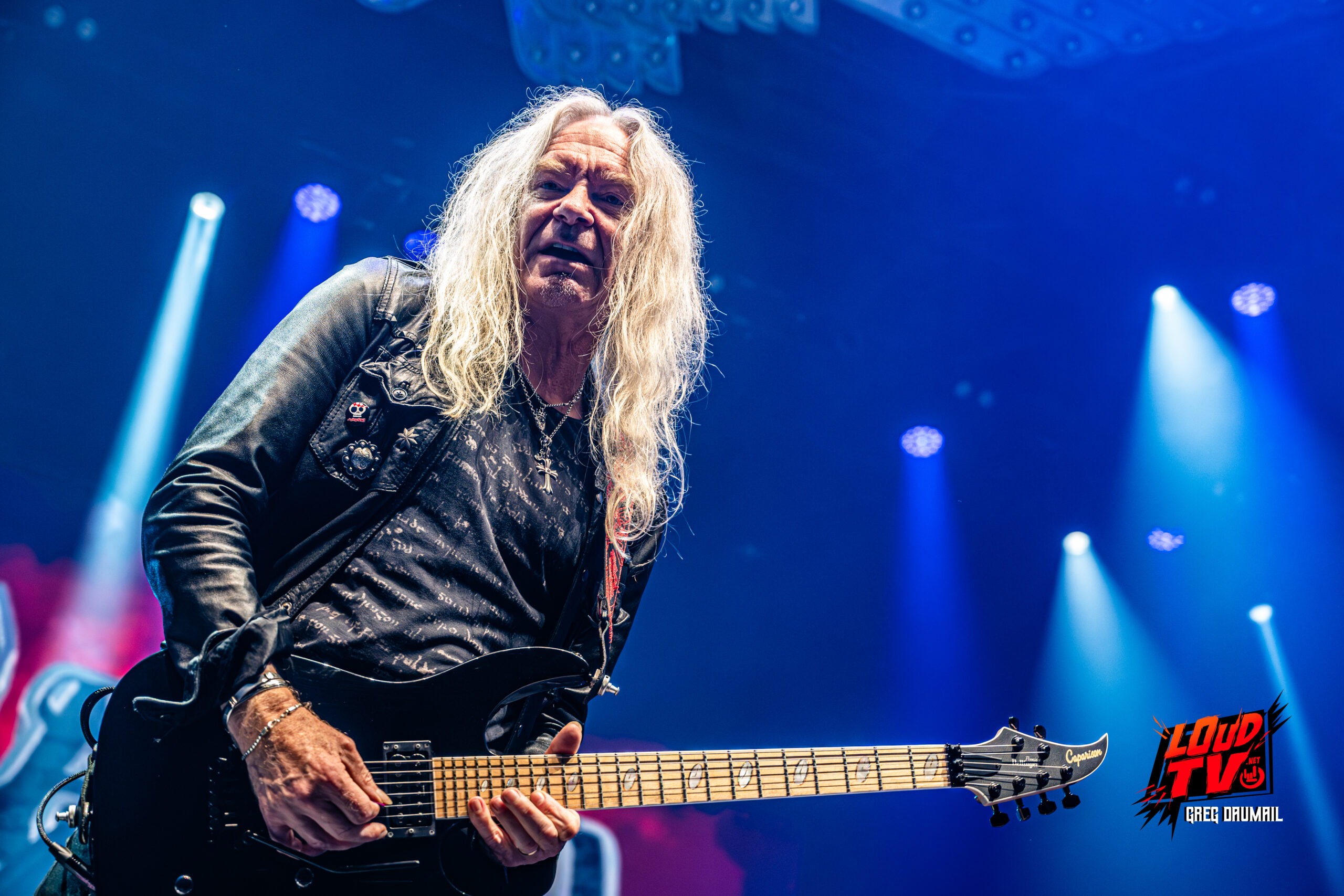 SAXON + SORTILEGE + OVERDRIVERS Paris Zenith 18 Saxon-Zenith Paris by Greg Daumail