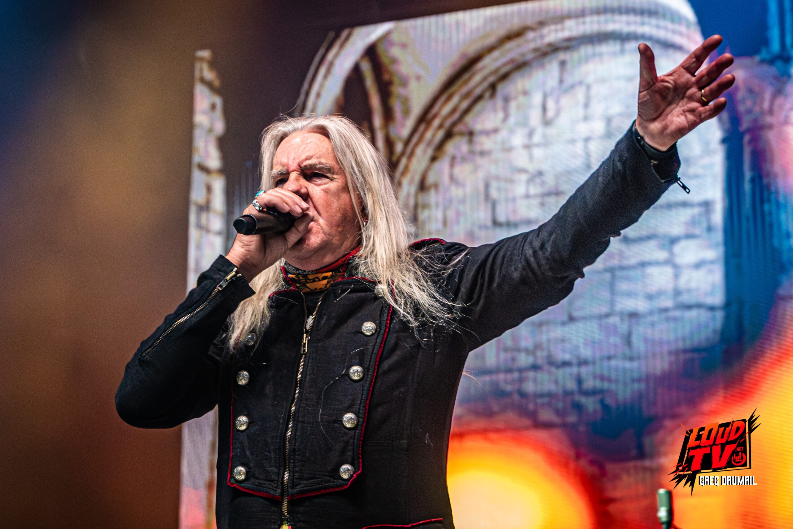 SAXON + SORTILEGE + OVERDRIVERS Paris Zenith 28 Saxon-Zenith Paris by Greg Daumail