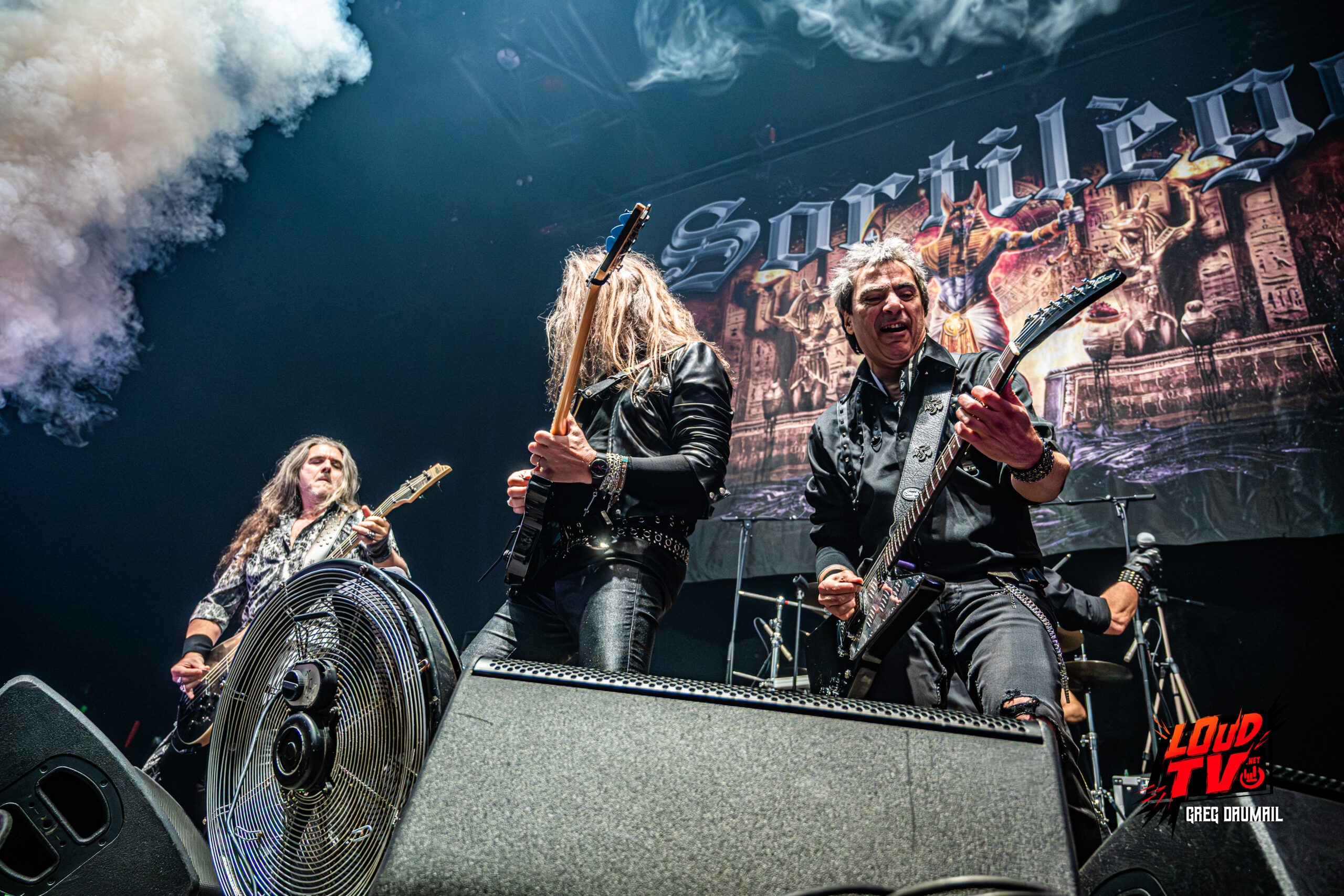 SAXON + SORTILEGE + OVERDRIVERS Paris Zenith 14 Sortilège- Zenith Paris by Greg Daumail